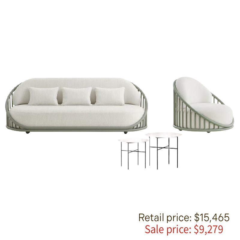 Expormim - Cask Seating Set (Display Sale)