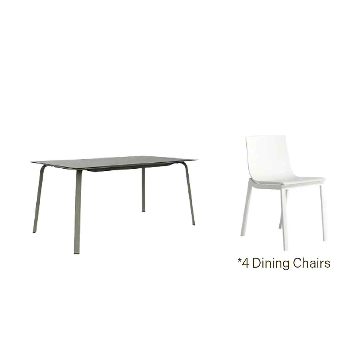 Gandia Blasco - Stack Dining Set (Display Sale)