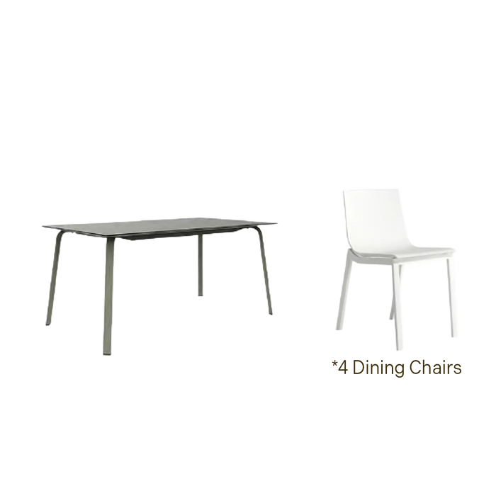 Gandia Blasco - Stack Dining Set (Display Sale)