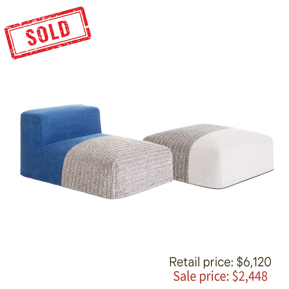 Gandia Blasco - Mangas Poufs Outdoor (Display Sale)