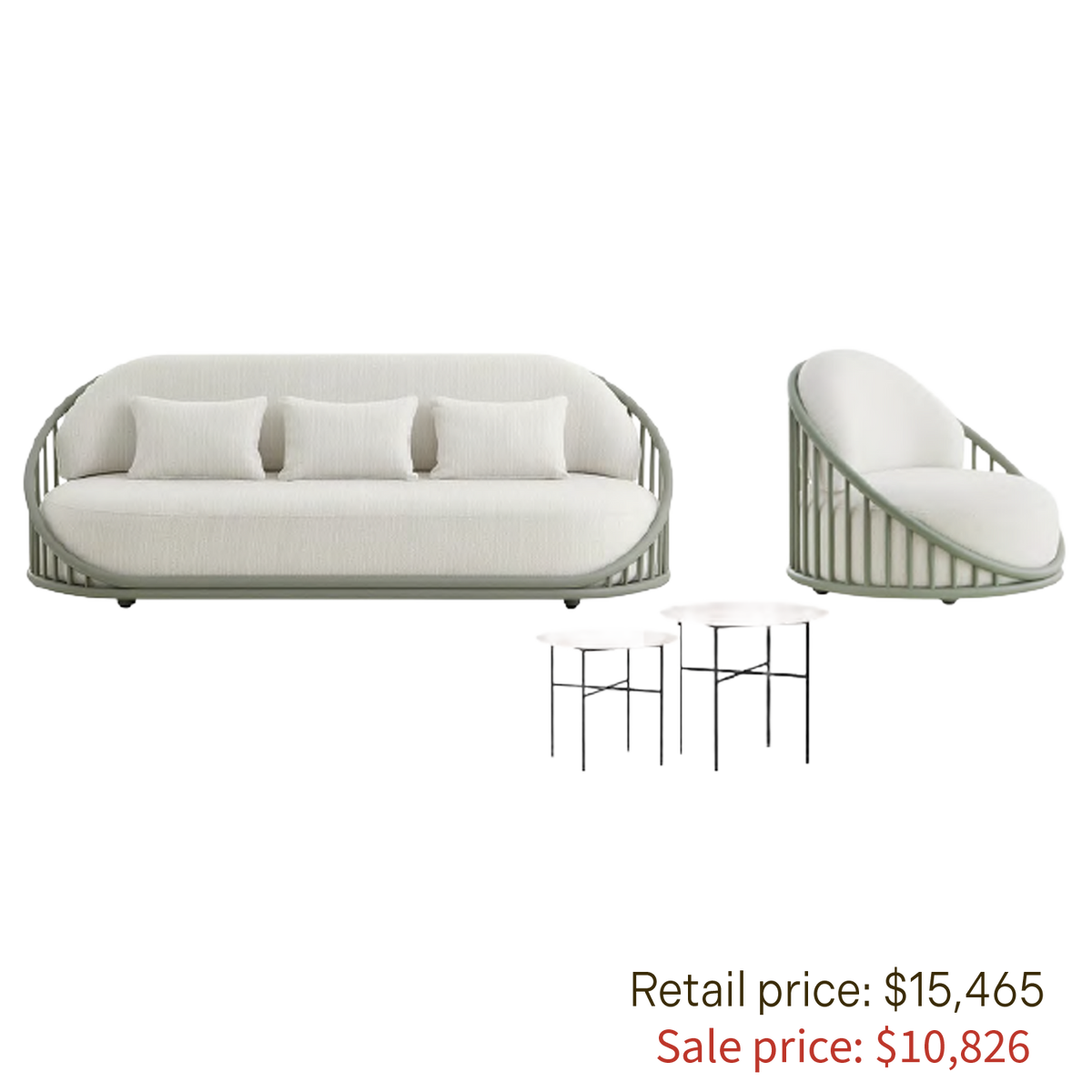 Expormim - Cask Seating Set (Display Sale)