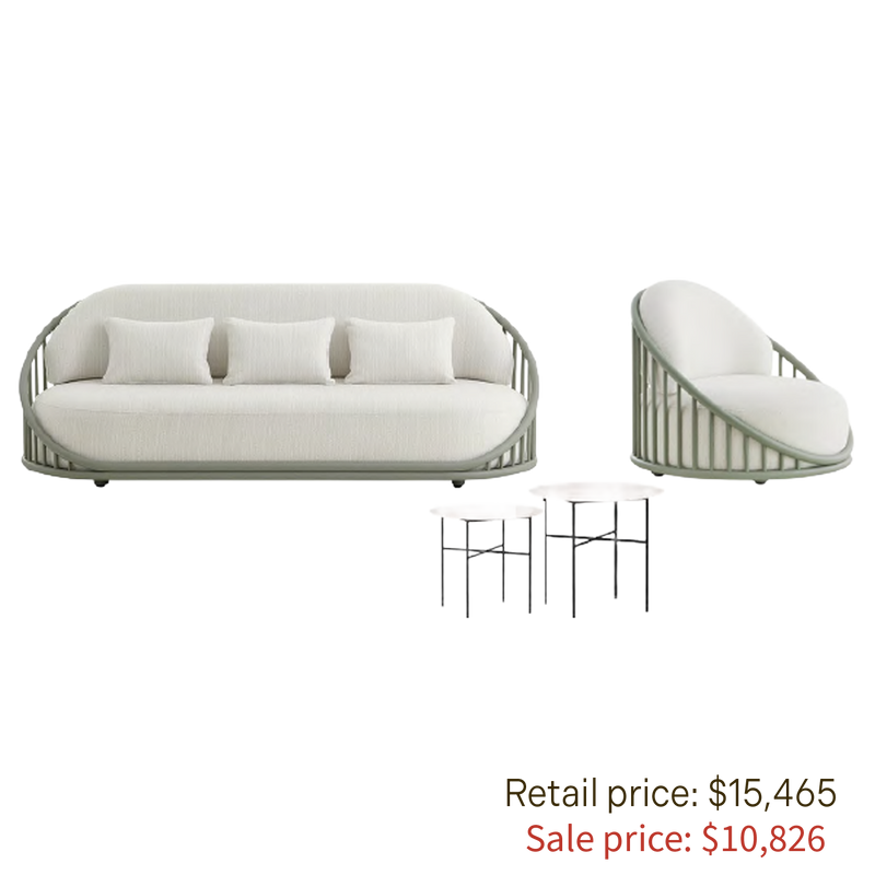 Expormim - Cask Seating Set (Display Sale)