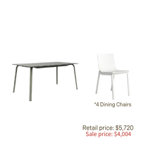 Gandia Blasco - Stack Dining Set (Display Sale)