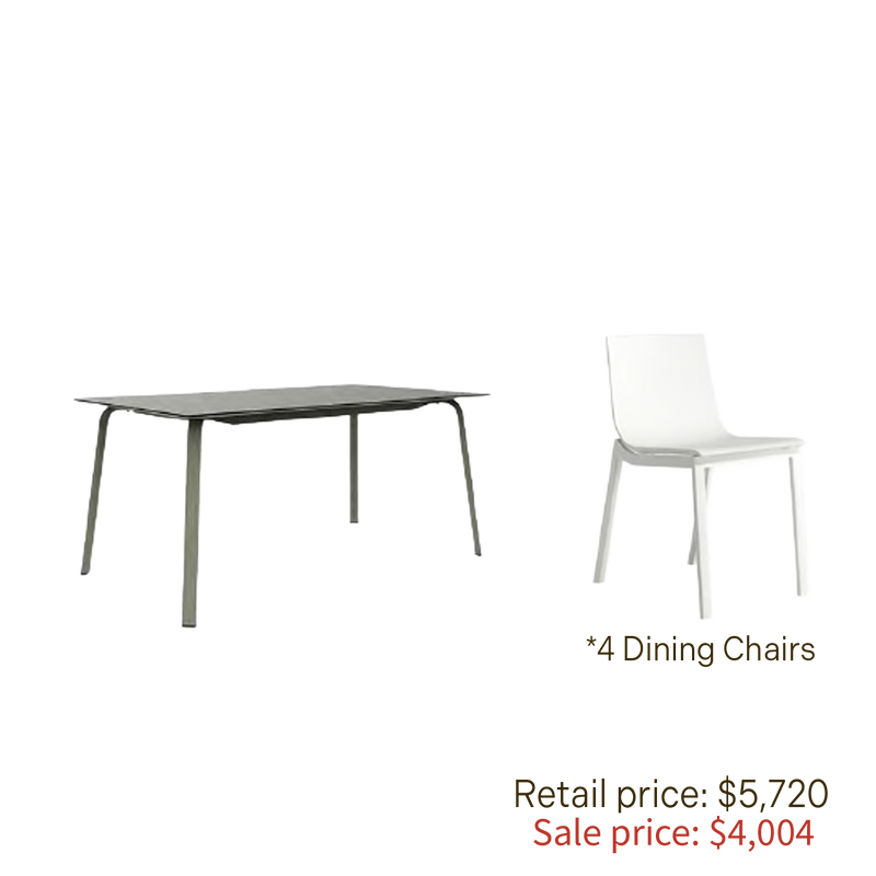 Gandia Blasco - Stack Dining Set (Display Sale)