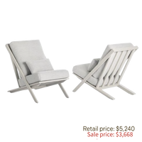 Gandia Blasco - Timeless Lounge Chairs (Set of 2) (Display Sale)