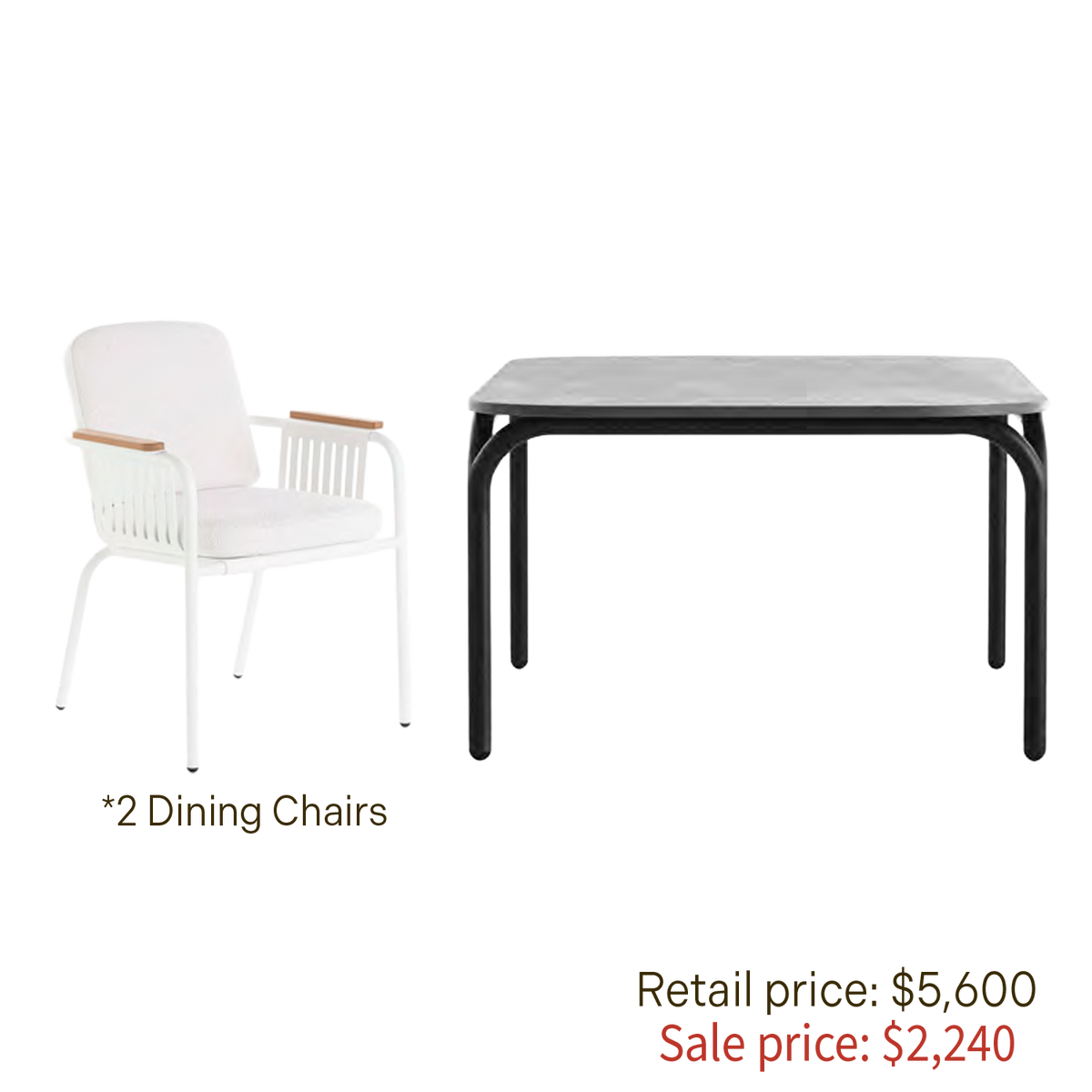 Gandia Blasco - Capa Dining Set (Display Sale)