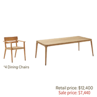 Point - Parallel Dining Set (Display Sale)