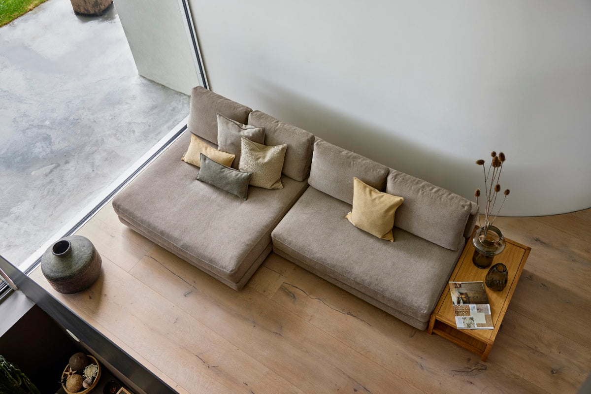 Scale coffee table lifestyle image by Cane-line, designed by byKATO