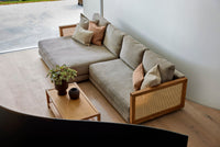 Scale coffee table lifestyle image by Cane-line, designed by byKATO