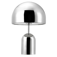 Tom Dixon Bell Table Light in silver, official white-background view