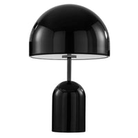 Tom Dixon Bell Table Light in black, official white-background view