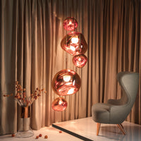 Tom Dixon Melt pendant system in an official interior setting