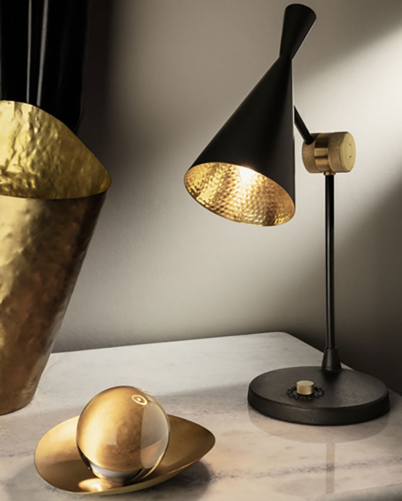 Tom Dixon Beat Table Light in an official contemporary interior