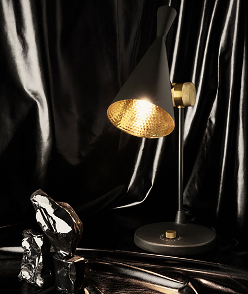 Tom Dixon Beat Table Light in an official room setting