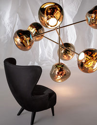 Tom Dixon Melt Large Chandelier official installation detail