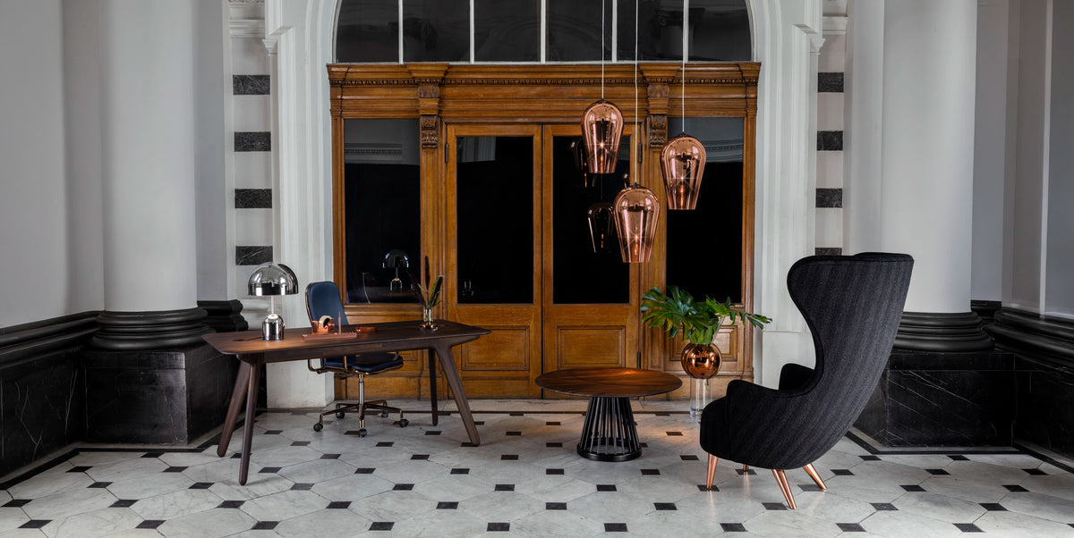 Tom Dixon Slab Desk lifestyle image