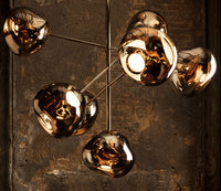 Tom Dixon Melt Large Chandelier in an official lifestyle interior