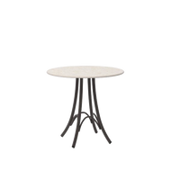 Arata Bistro Table Grey Brown outdoor furniture by SKLD Studio, designed by Valerio Sommella