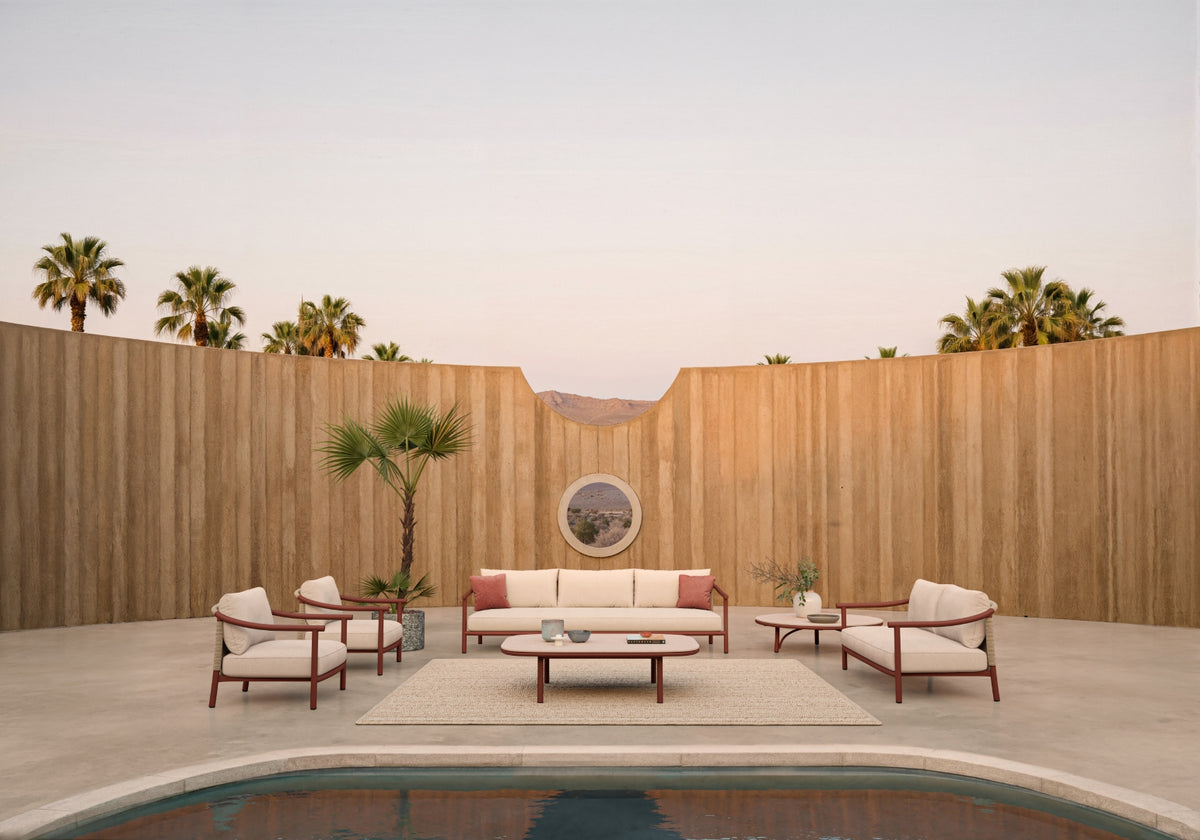 Arata outdoor furniture lifestyle image by SKLD Studio