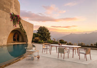 Arata outdoor furniture lifestyle image by SKLD Studio