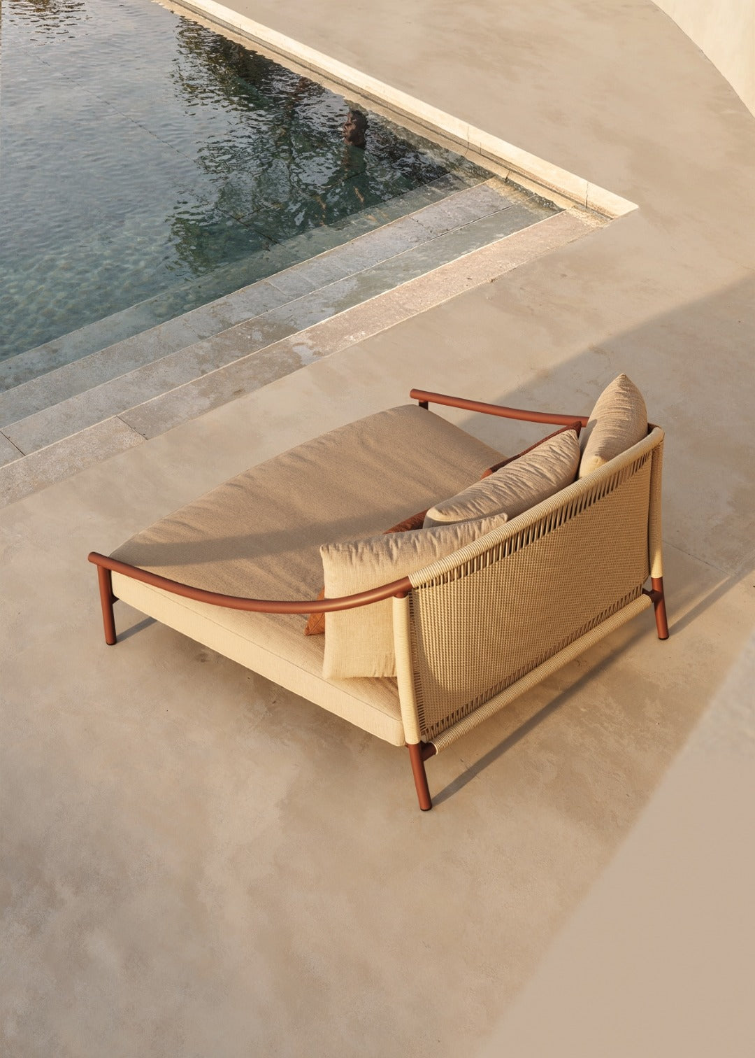 Arata outdoor furniture lifestyle image by SKLD Studio