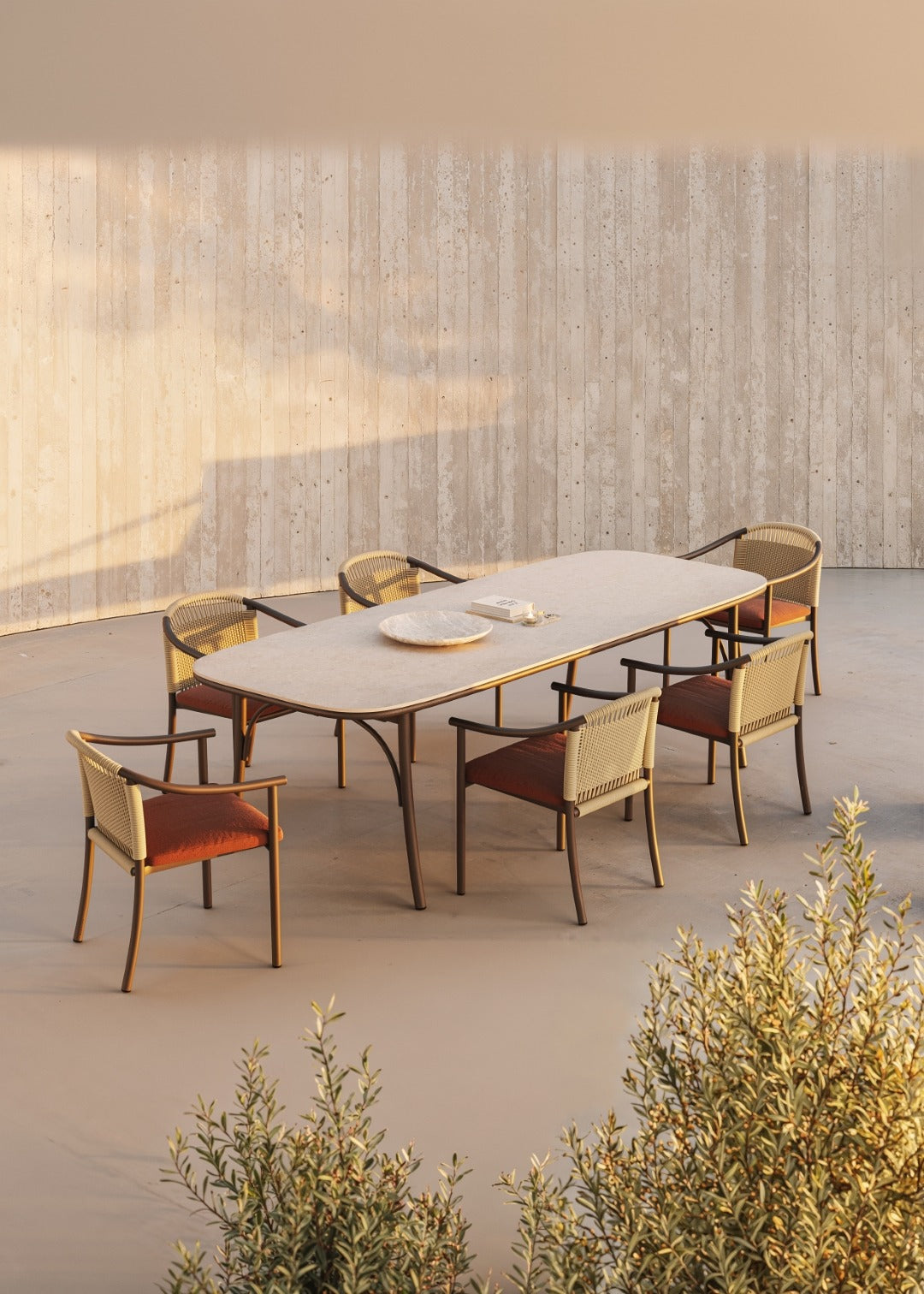Arata outdoor furniture lifestyle image by SKLD Studio