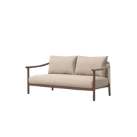 Arata Sofa 2PL Rust outdoor furniture by SKLD Studio, designed by Valerio Sommella