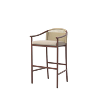 Arata Bar Stool Rust outdoor furniture by SKLD Studio, designed by Valerio Sommella