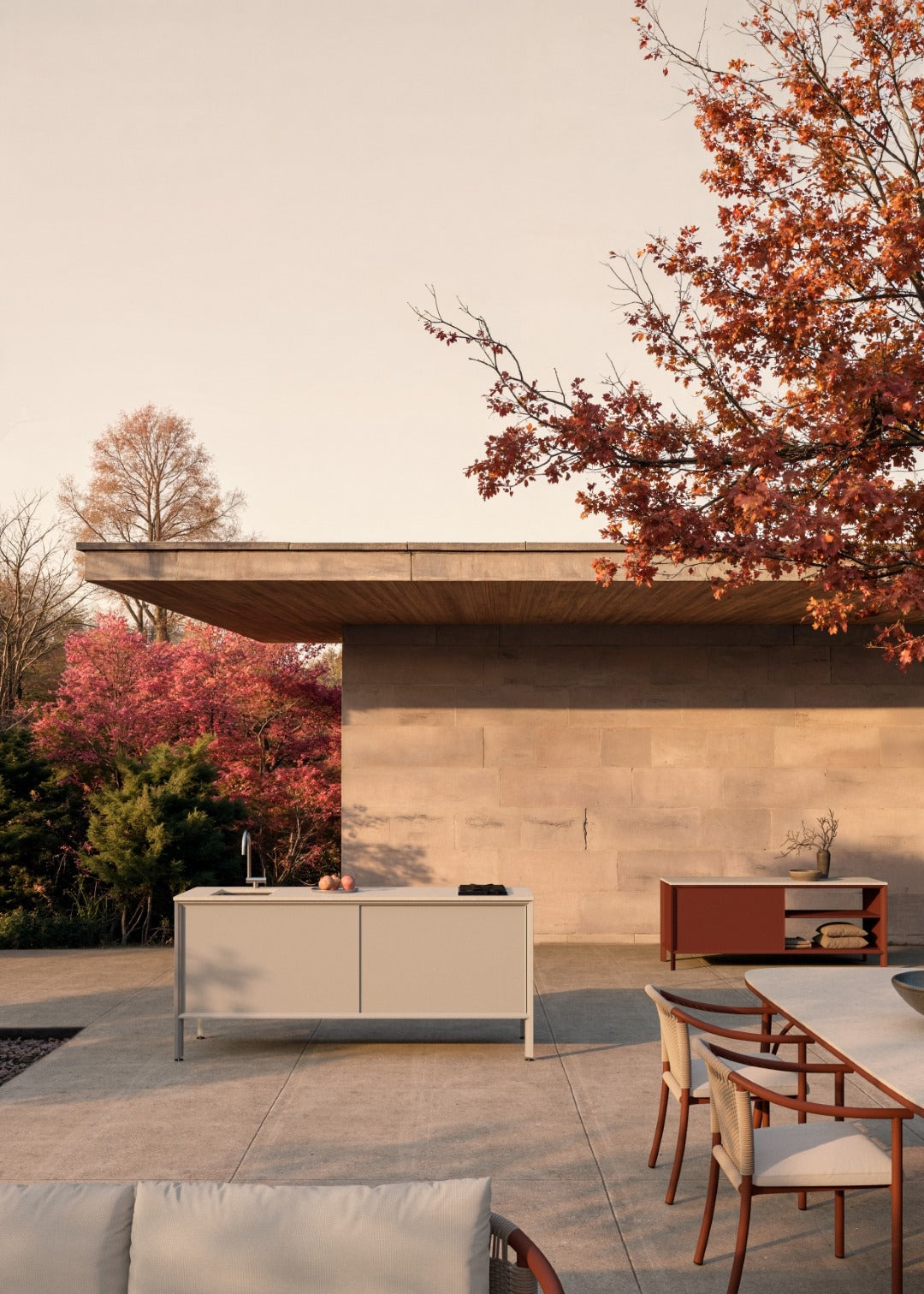Aris Sideboard outdoor lifestyle image by SKLD Design