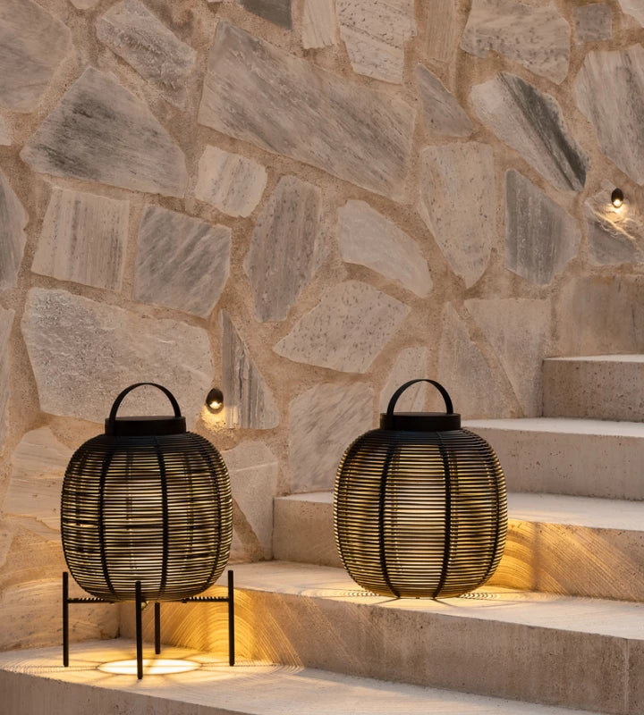 Tika Lantern Steel Base