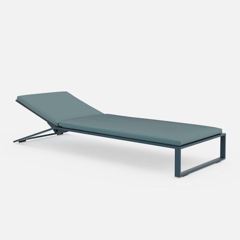 Blau Chaise lounge