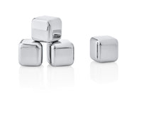 LOUNGE Stainless Steel Ice Cubes - Set of 4