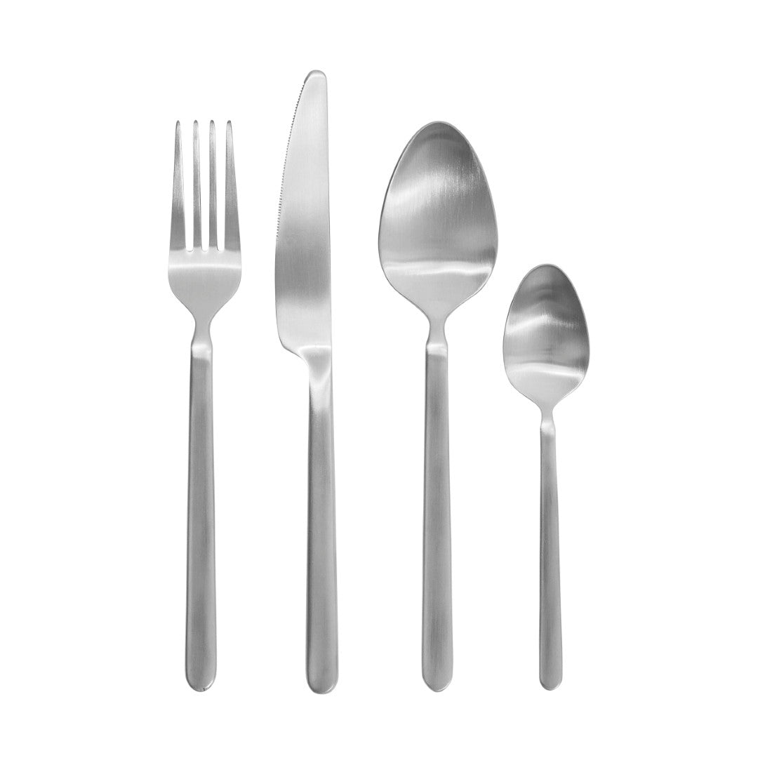 STELLA Stainless Steel Flatware Set - 16 Piece