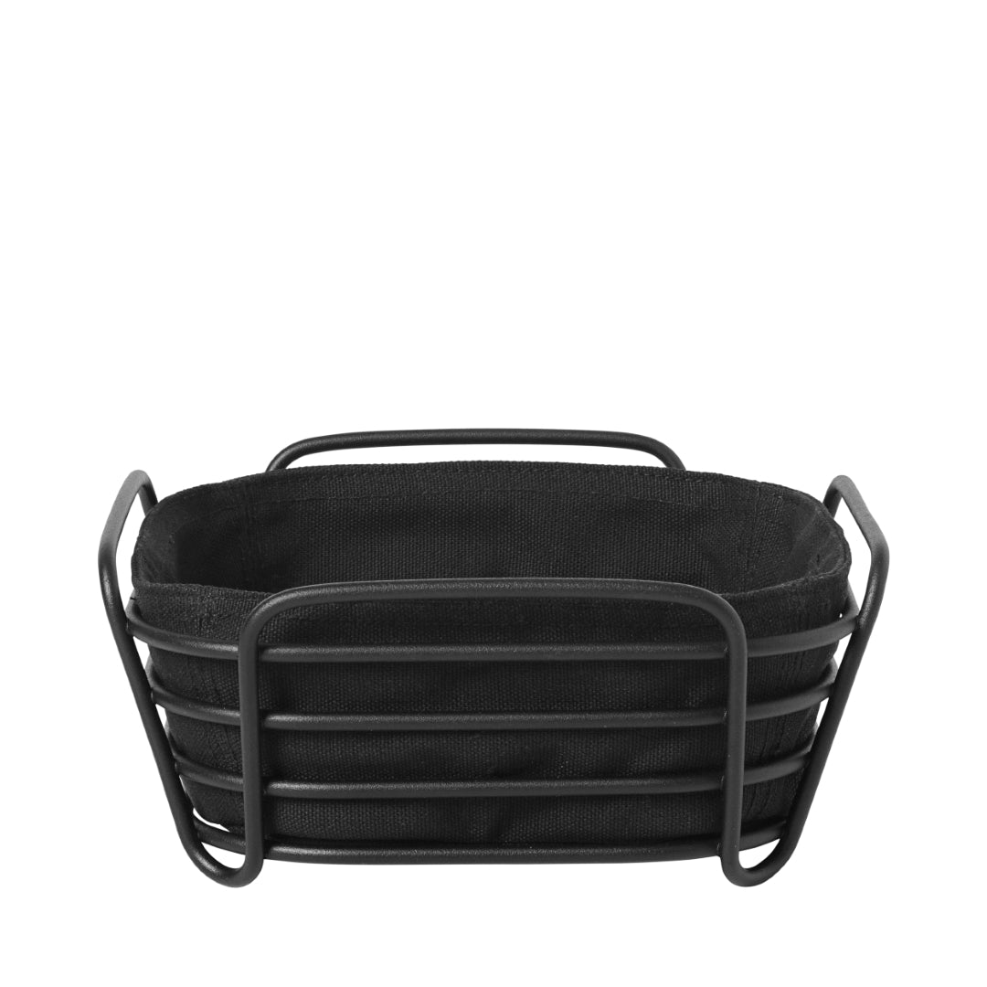 DELARA Black Wire Serving Basket