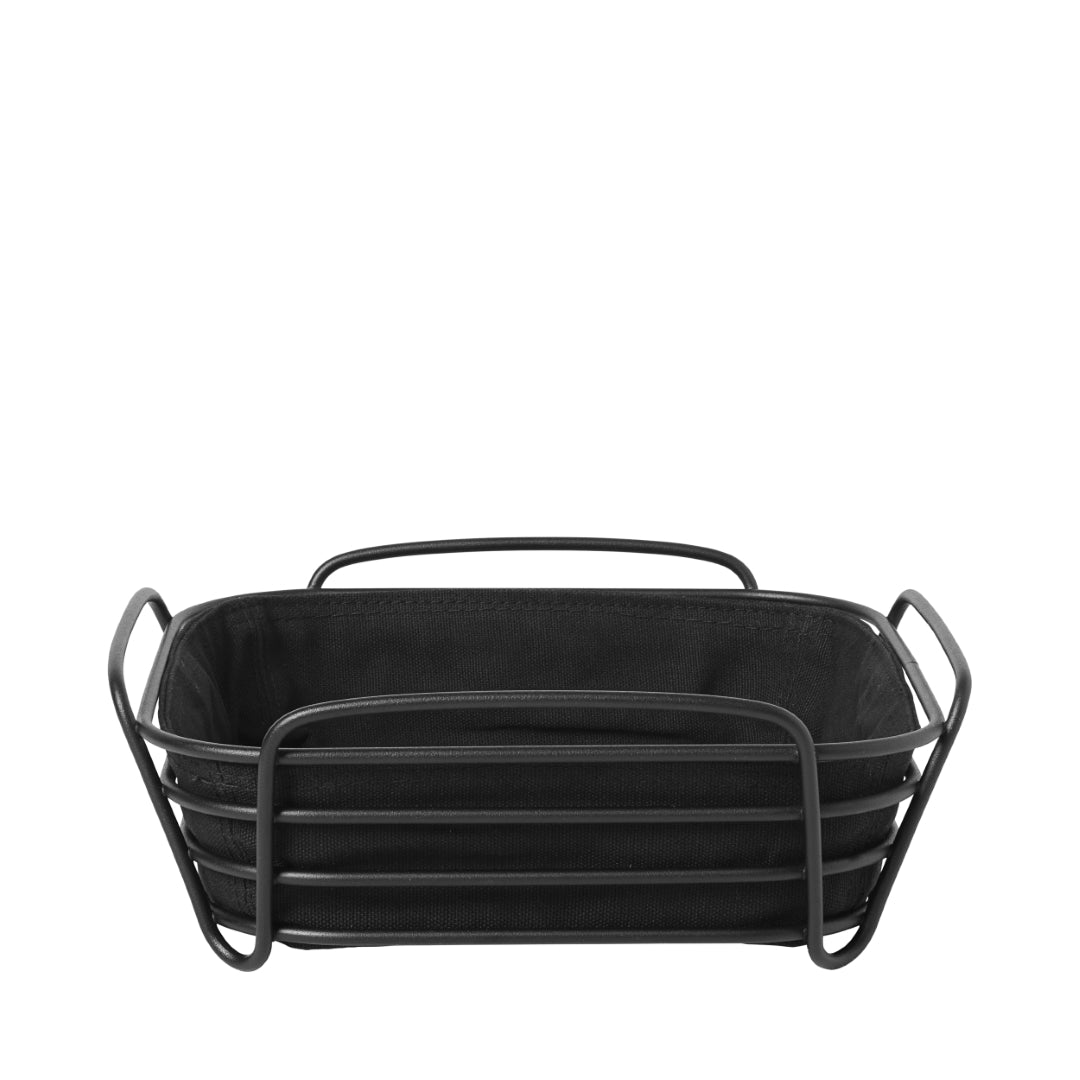 DELARA Black Wire Serving Basket