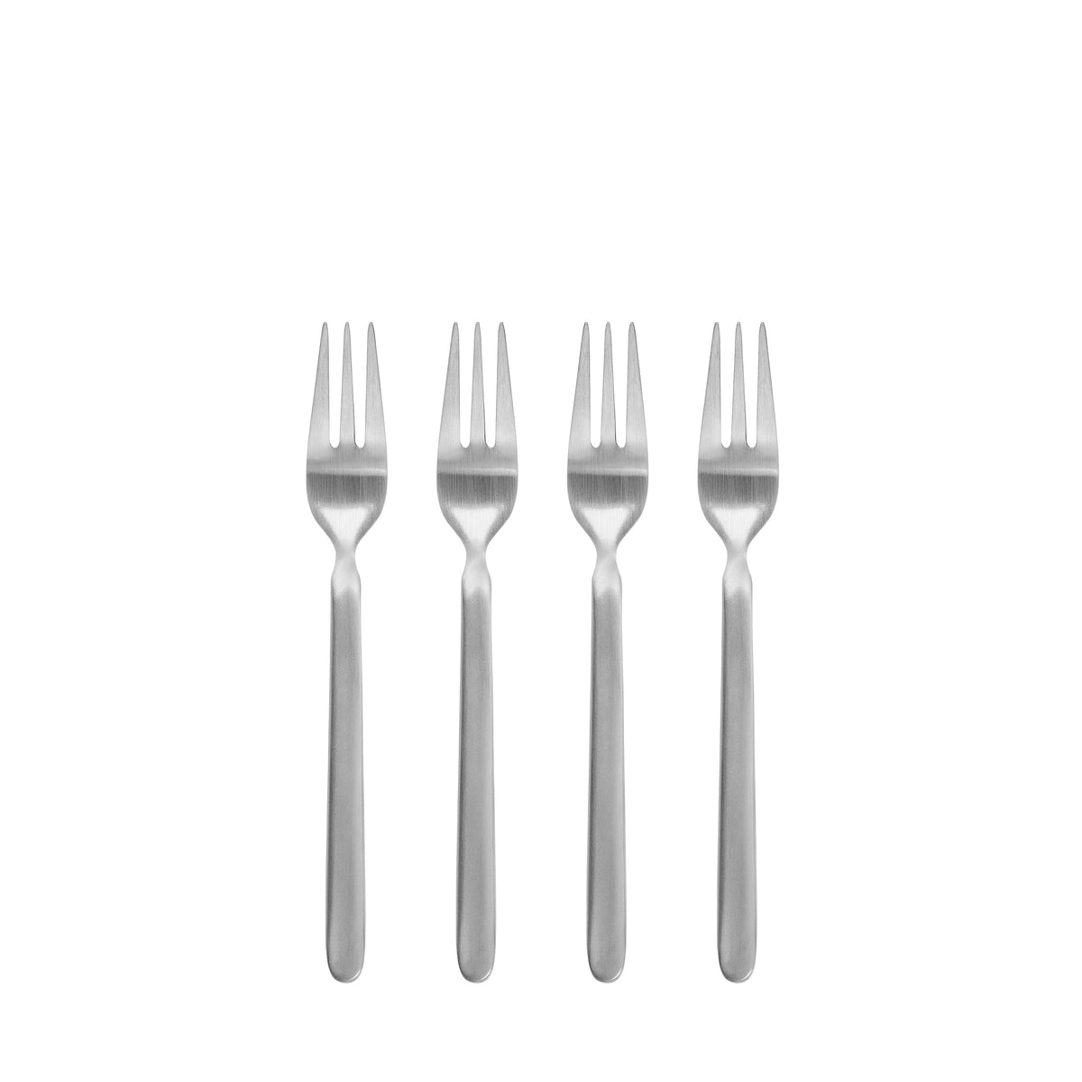 STELLA Stainless Steel Cake Forks - Set of 4