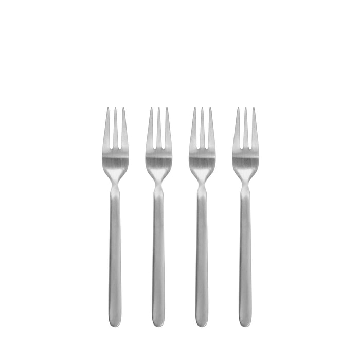 STELLA Stainless Steel Cake Forks - Set of 4