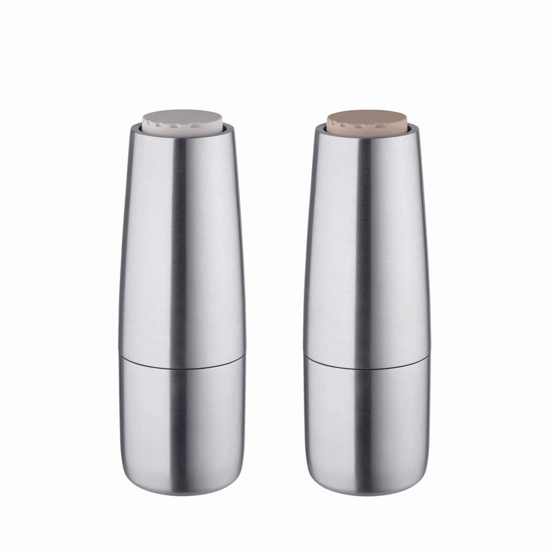 SALPI Salt & Pepper Mills - Stainless Steel