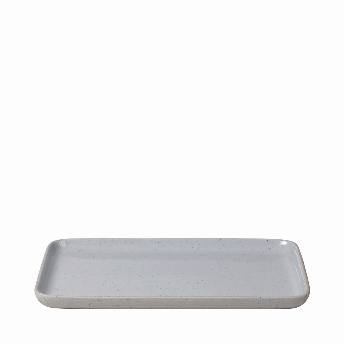 SABLO Ceramic Stoneware Snack Plates - Set of 4