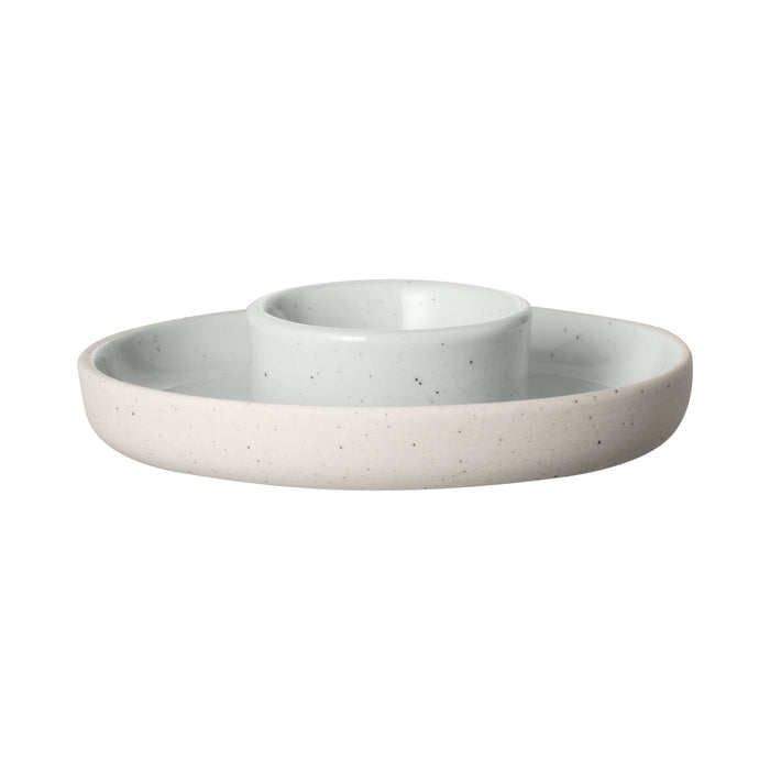 SABLO Ceramic Stoneware Egg Cup With Base - Set of 2