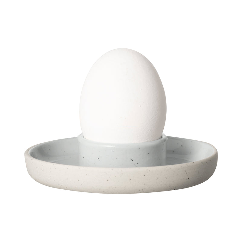 SABLO Ceramic Stoneware Egg Cup With Base - Set of 2