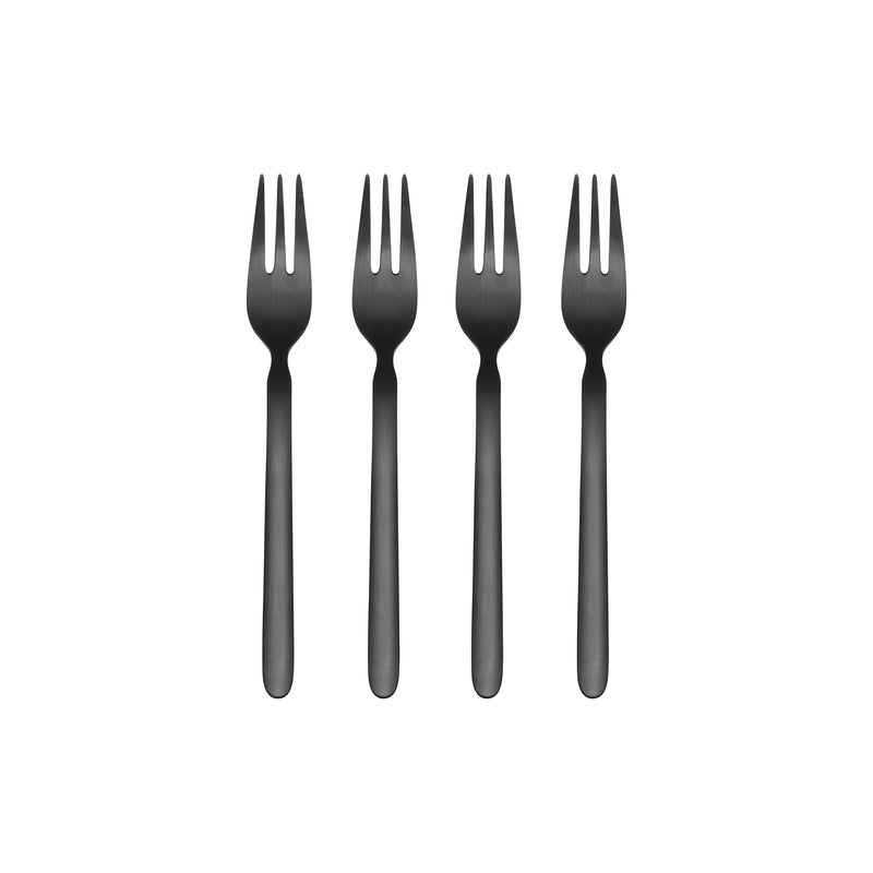 STELLA Cake Forks - Set of 4 - PVD Coated Stainless Steel