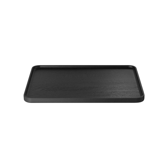 OKU Oak Rectangular Tray - Black