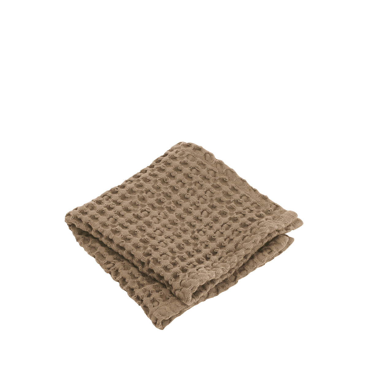 CARO Waffle Bathroom Washcloth 12 x 12 Set of 2