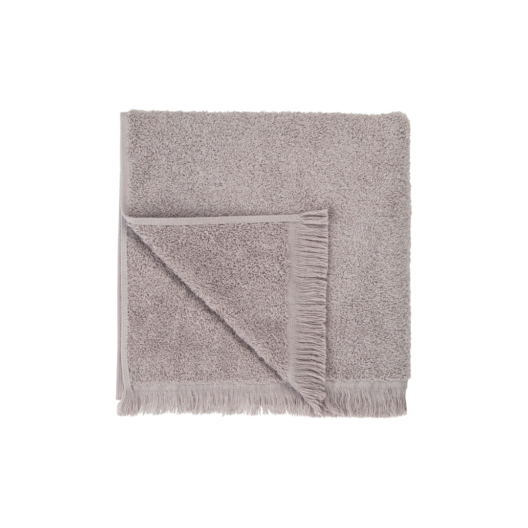 FRINO Fringed Organic Cotton Terry Hand Towel XL 20 x 39