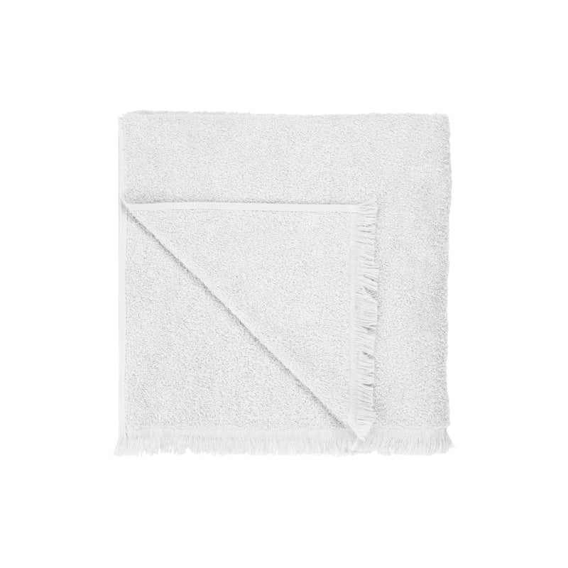 FRINO Fringed Organic Cotton Terry Bath Towel 28 x 55