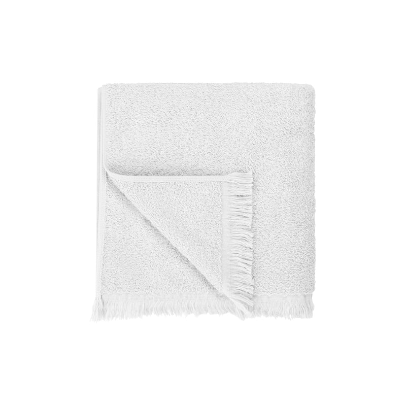 FRINO Fringed Organic Cotton Terry Hand Towel XL 20 x 39