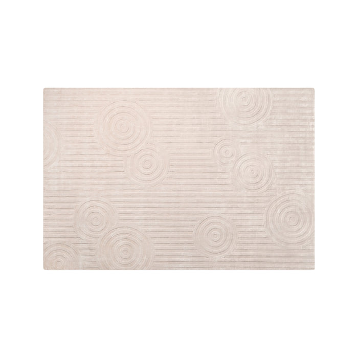 UZU Viscose Area Rug - Beige