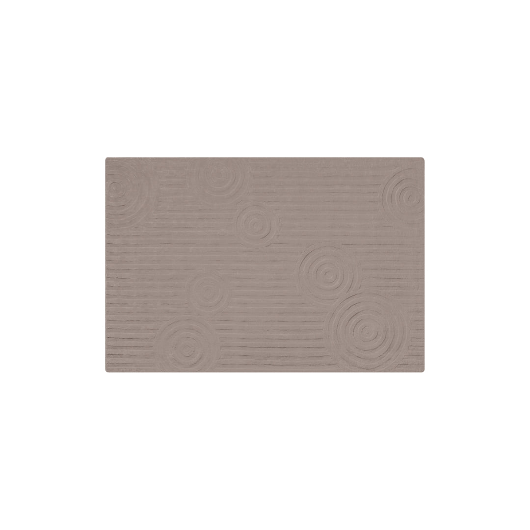 UZU Viscose Area Rug - Taupe