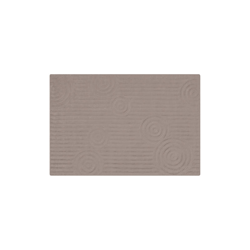 UZU Viscose Area Rug - Taupe